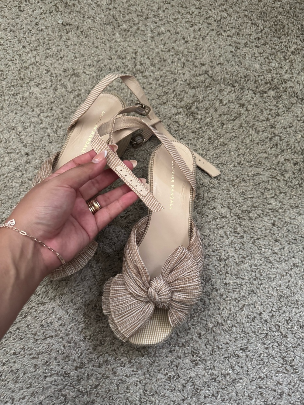 Loeffler Randall Knot Espadrille Sandals - Picture 9 of 13